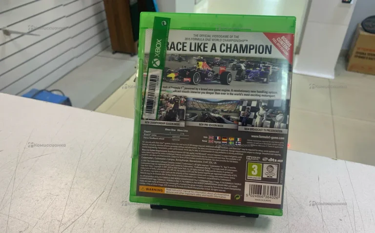 Диск Xbox One F1 2015