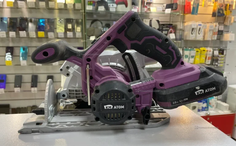 Аккумуляторная дисковая пила КМ АТОМ CDS-181