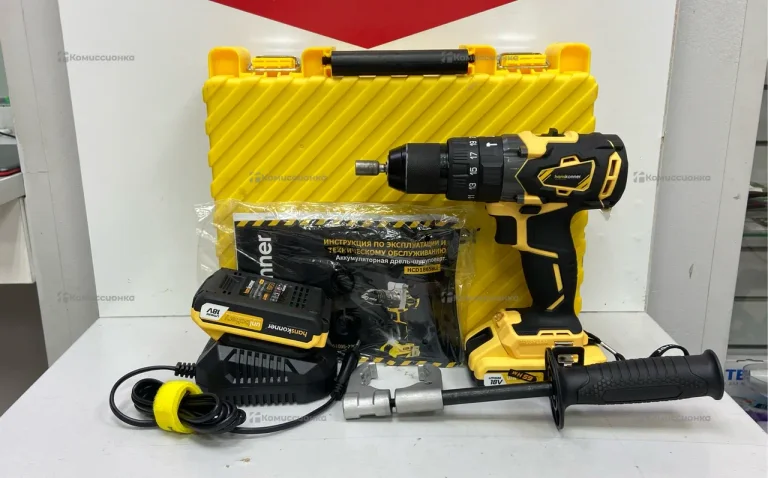 Дрель шуруповёрт Hanskonner HCD1865BLI