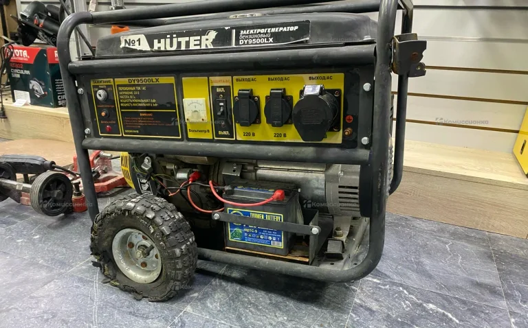 Бензиновый генератор Huter DY9500LX