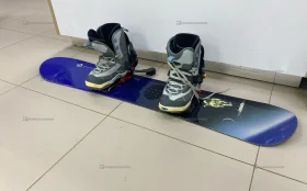 Купить Сноуборд Rossignol 130 с ботинками 39 б/у , в Самара Цена:8990рублей