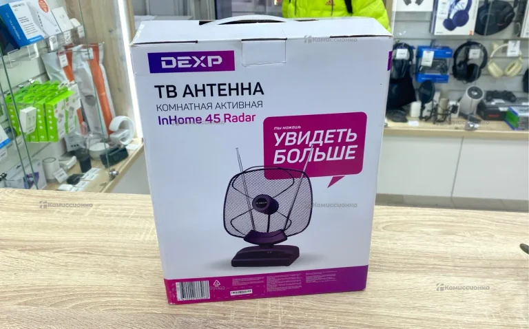Комнатная антенна Dexp со встроенным усилителем