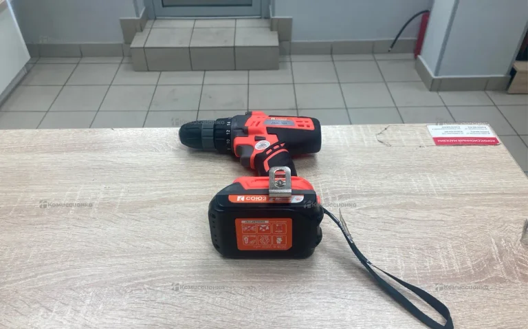 ДШС-18К Дрель аккумуляторная СОЮЗ 18 В, 1BatterySystem, 2 акк. 2 Ач, кейс *5