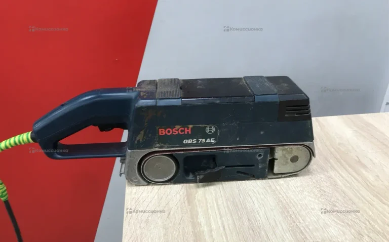 Ленточная шлифмашина Bosch GBS 75 AE