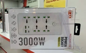 Купить Сетевой фильтр Power socket 6 розеток б/у , в Рязань Цена:590рублей