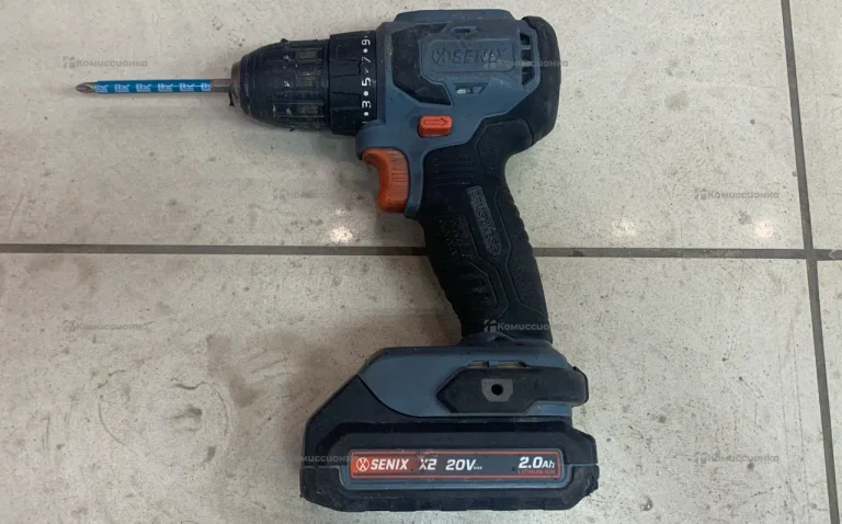 Дрель-шуруповерт аккумуляторная SENIX PDDX2-M2-EU