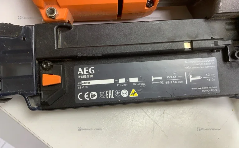 Гвоздезабивной пистолет AEG B18N18