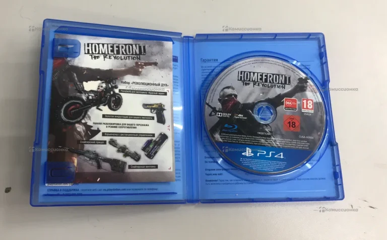 PS4. диск на PS4 homefront