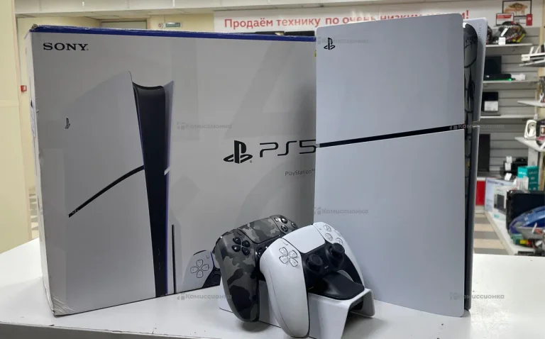 Приставка Sony Sony PlayStation 5 slim 1 TB с диск