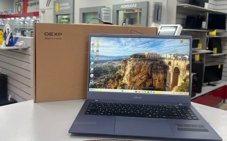 Ноутбук Dexp 15.6" IPS Ryzen 5 5500U/8Gb/256Gb