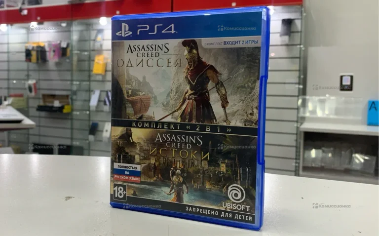 Диск PS4 Assassin Creed ОДИССЕЯ / ИСТОКИ
