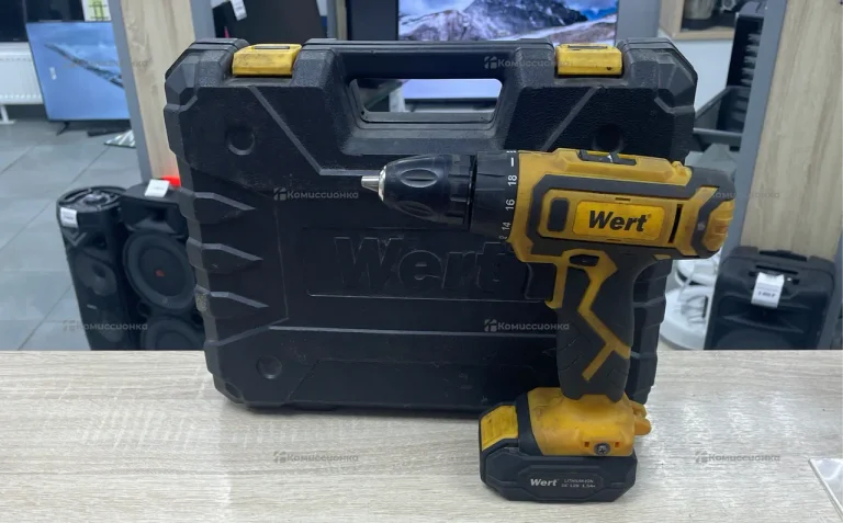 Шуруповерт аккумуляторный Wert cd 12-2tli