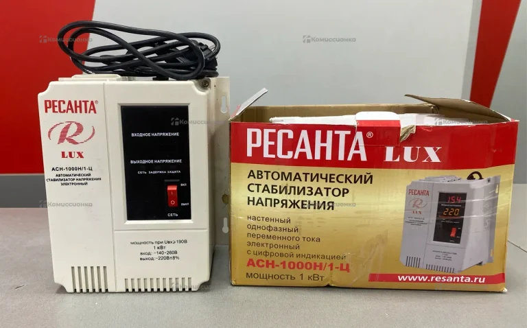 АВТОМАТИЧЕСКИЙ СТАБИЛИЗАТОР НАПРЯЖЕНИЯ ACH-1000H/1