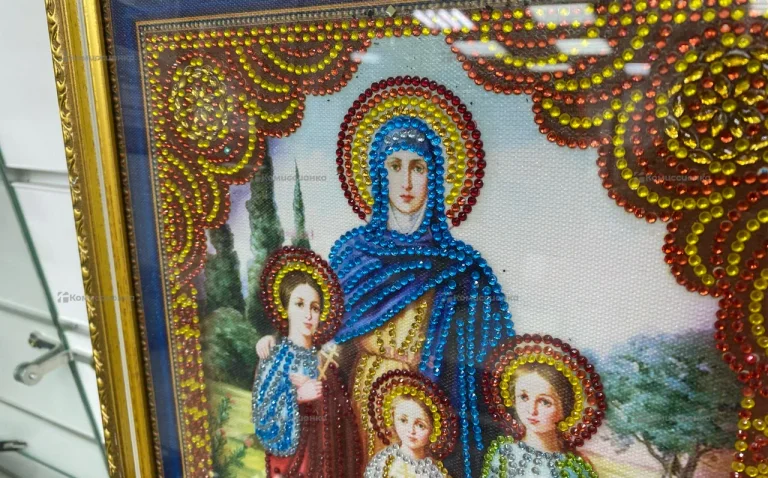 Картина алмазная мозаика Св. Вера, Надежда, Любов