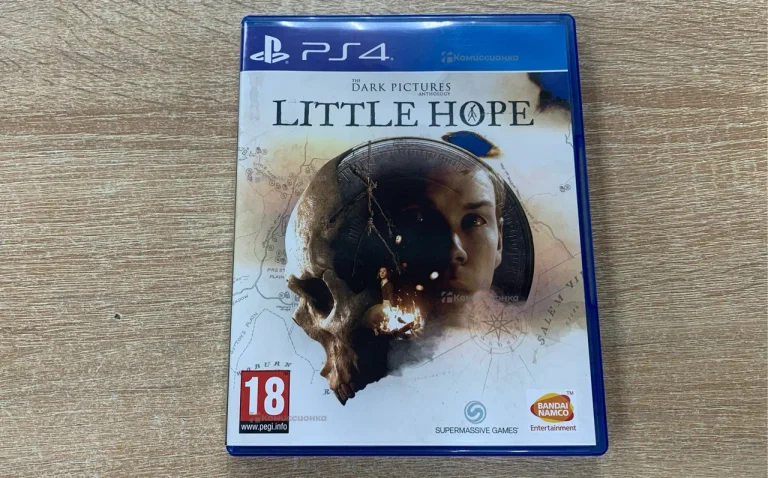 PS4 диск. The dark pictures