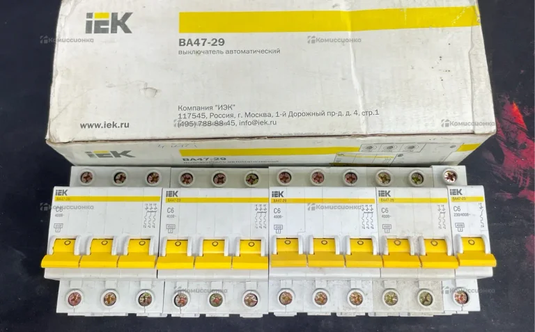 Выключатели автоматический BA47-29-С-6 упаковка 6