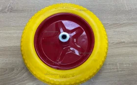 Купить Колесо для тачки желтое б/у , в Самара Цена:400рублей