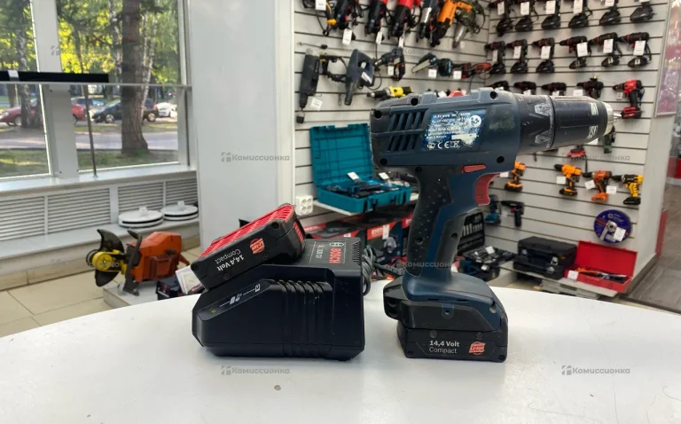 Дрель-шуруповерт Bosch GSR 14,4-2-LI 1.3Ah x2