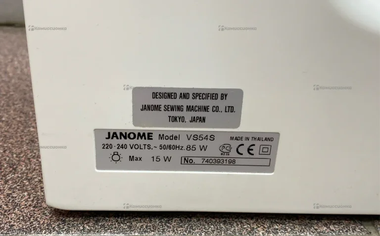 Швейная машина janome vs54s