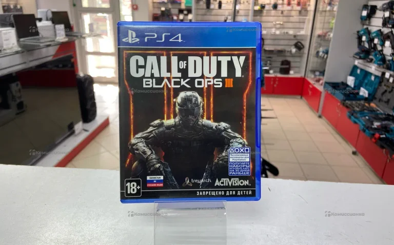 PS4. Диск Call Of Duty Black Ops 3