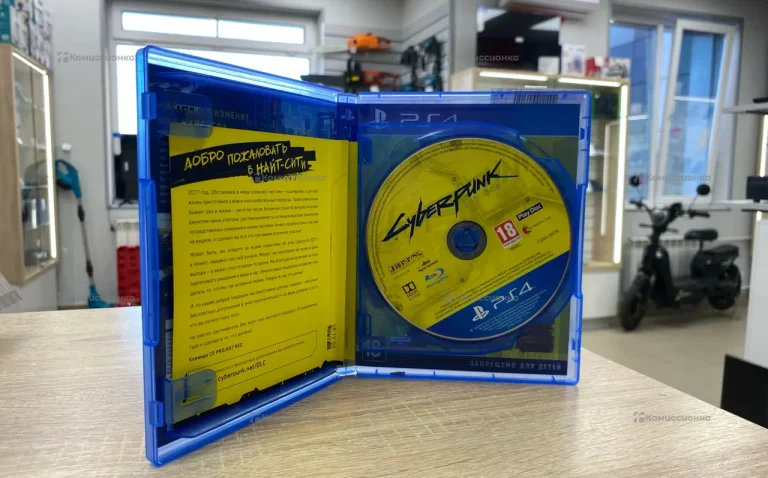 Диск ps4 cyberpunk 2077