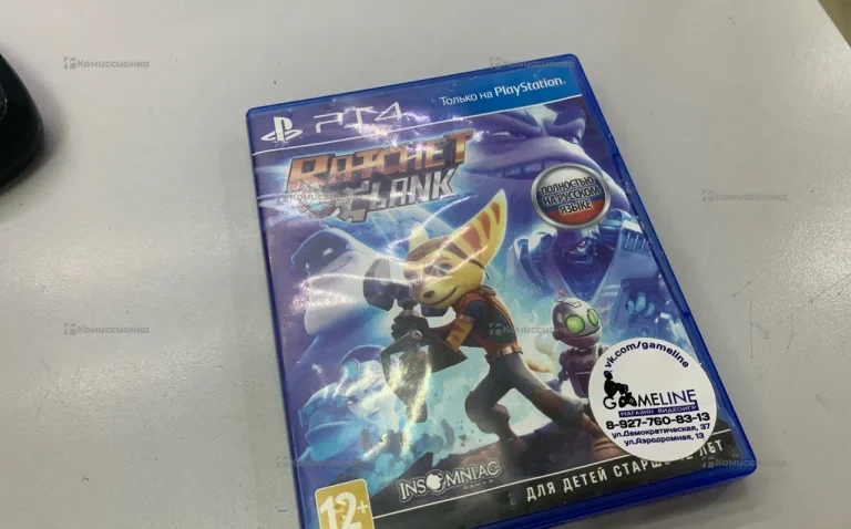 Диск для PS4 Ratchet Clank (на русском)