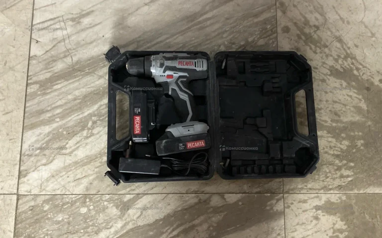 Аккумуляторная дрель-шуруповерт РЕСАНТА ДА-18-2ЛК