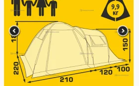 Купить Палатка family camp 4 б/у , в Саратов Цена:5900рублей