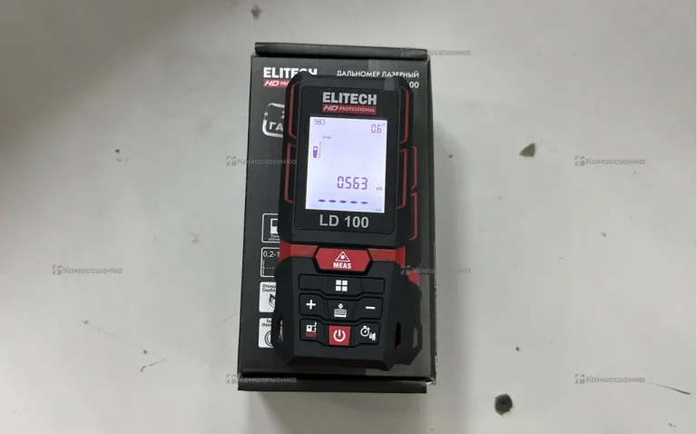 Лазерный дальномер Elitech HD Ld 100