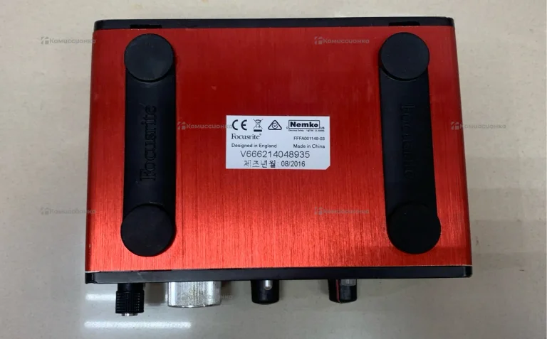 Звуковая карта Focusrite Scarlet Solo (2nd gen)