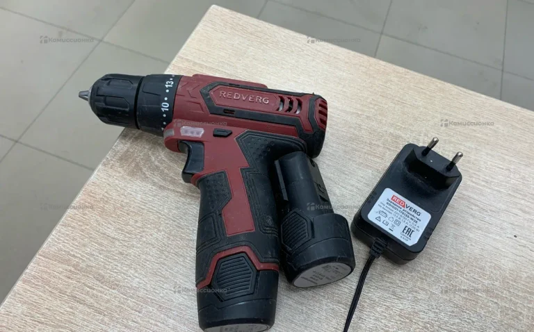 Аккумуляторная дрель-шуруповерт RedVerg RD-SD10L/2
