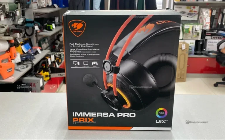 Игровые наушник. Cougar Immersa pro prix