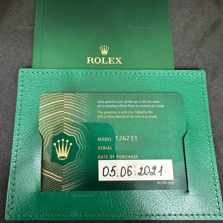 Часы  Rolex Datejust 126233
