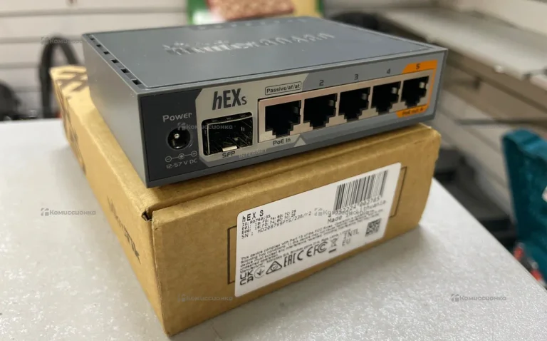 Роутер Mikrotik HEX S RB760iGS