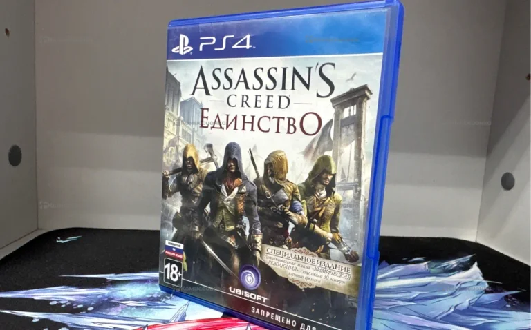 ps4 assassins creed единство диск