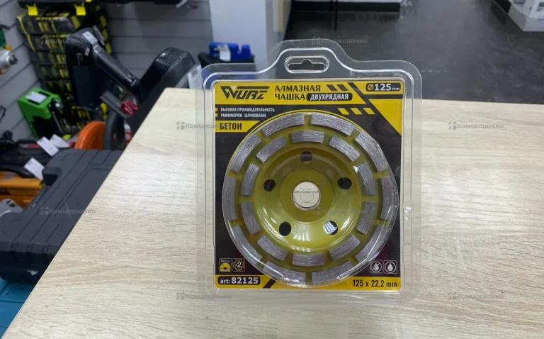 алмазная чашка двухрядная 125мм