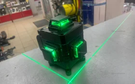 Купить Лазерный уровень Hilda 4D Green б/у , в Санкт-Петербург Цена:3900рублей