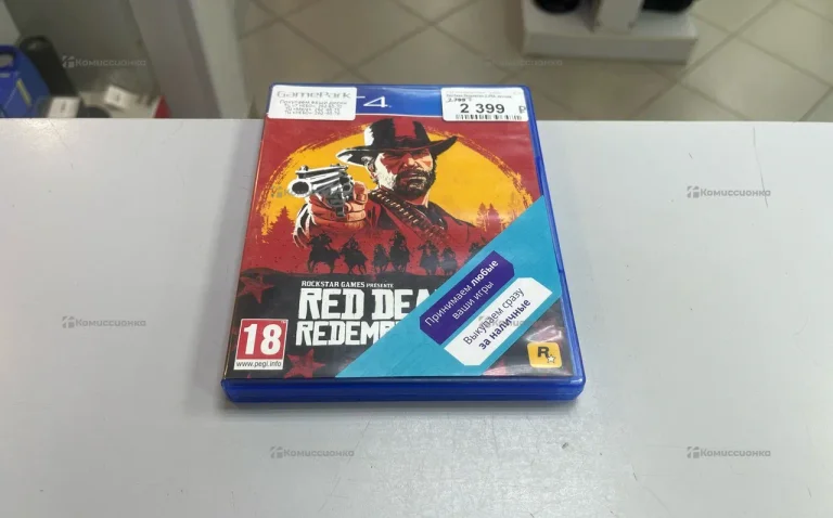 Диск PS4. red dead 2