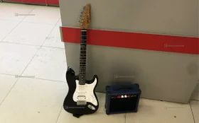 Купить электрогитара Seigan с кмбиком б/у , в Самара Цена:8500рублей