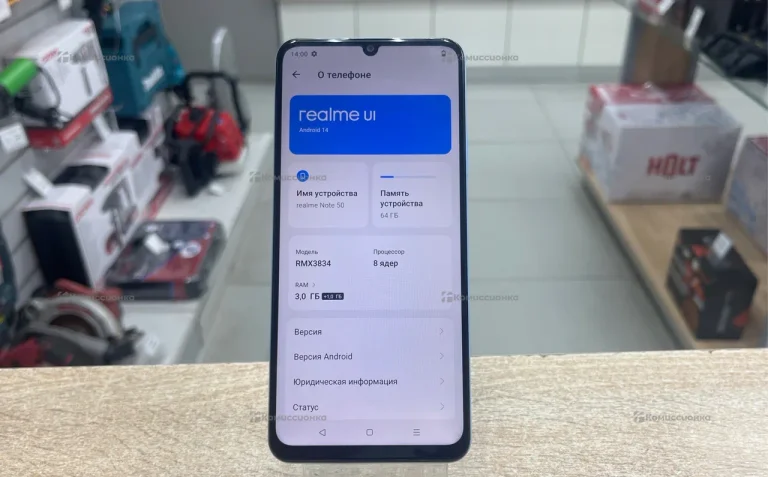 Realme Note 50 3/64 ГБ