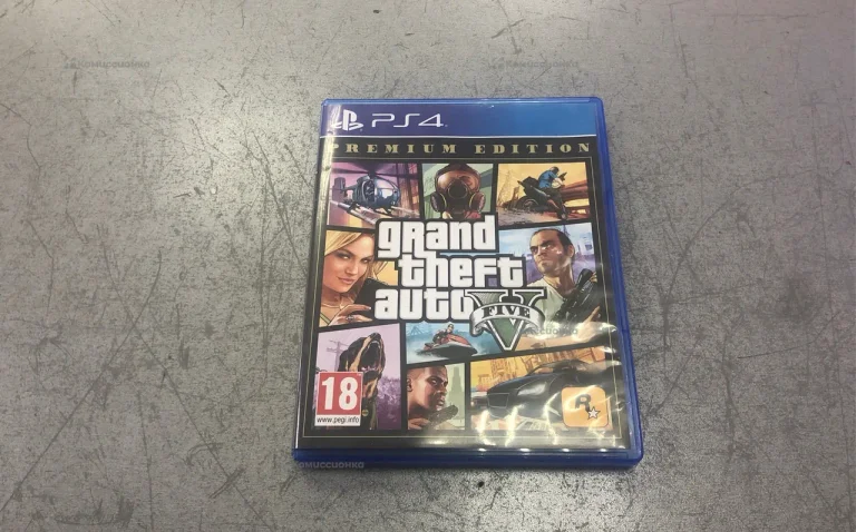 Диск PS4 GTA5.