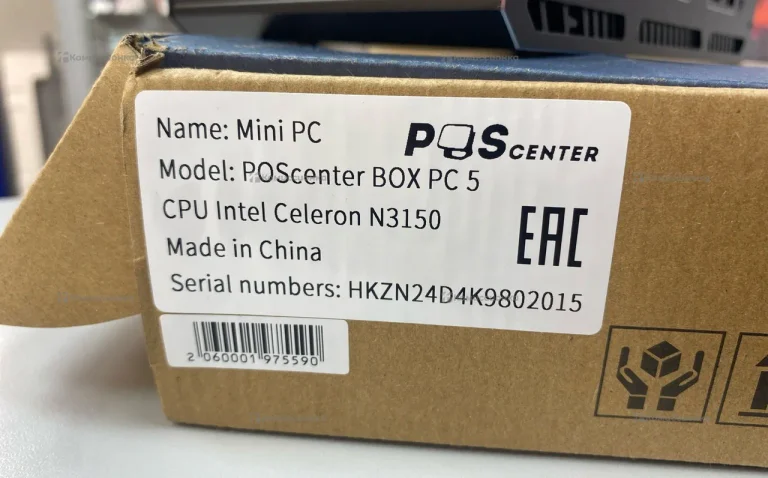 POS-компьютер POScenter BOX PC 5(N3150)