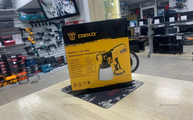 Аккумуляторный Краскопульт Deko DSG20