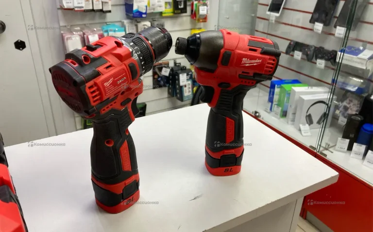 Набор 2в1 Шуруповерт и Винтоверт Milwaukee реплика