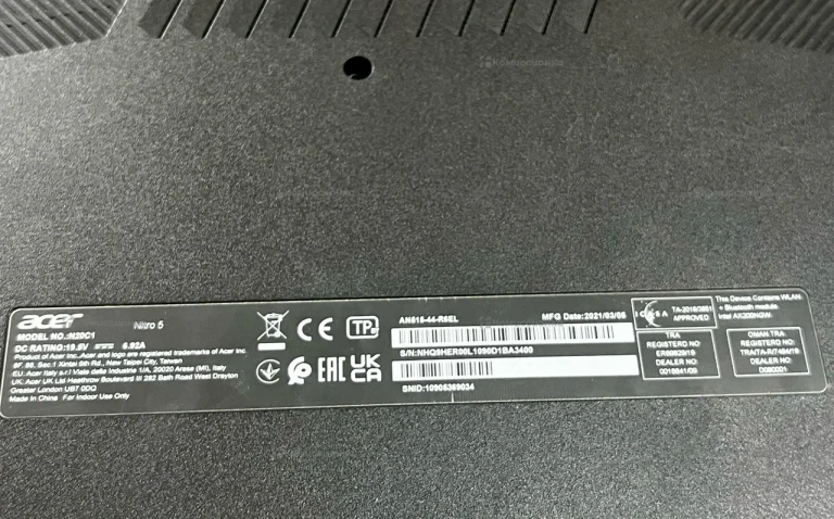 Ноутбук acer nitro 5