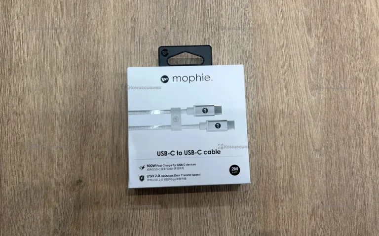 Кабель Mophie Type-C to Type-C 100W 2m White