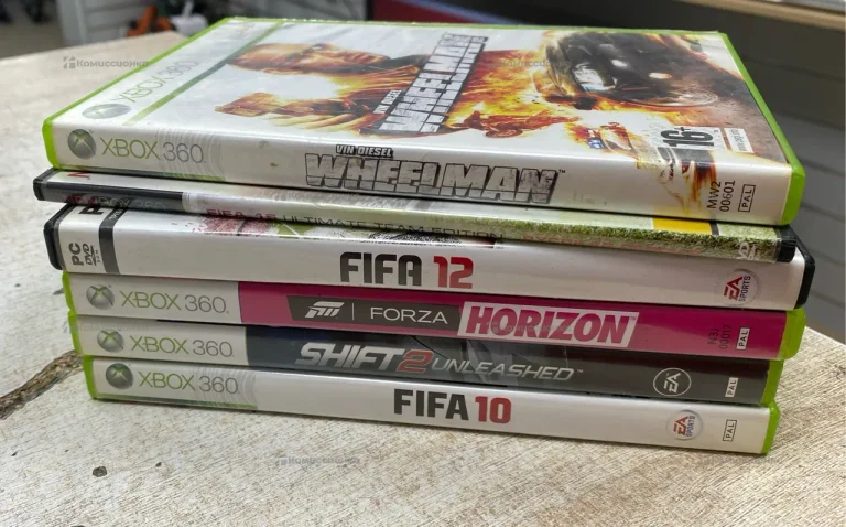 Приставка Xbox Xbox 360 Комлект 5 дисков , БЕЗ ПРО