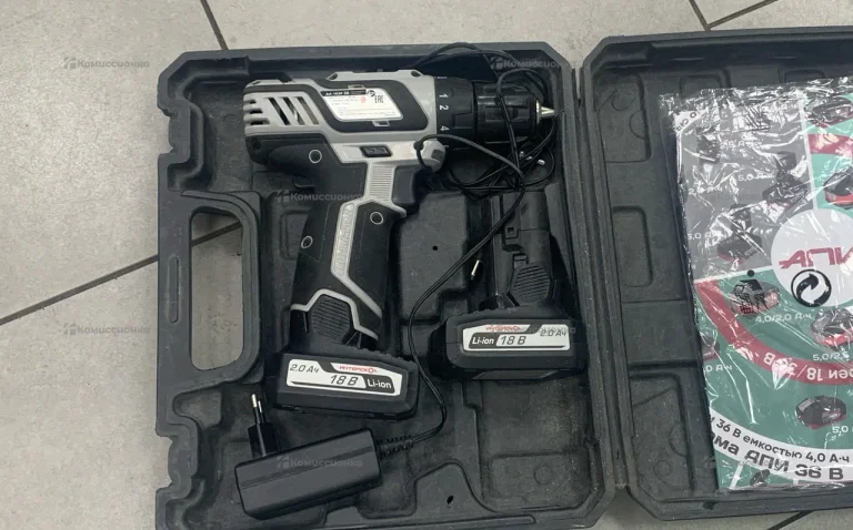 дрель-шуруповерт Интерскол ДА-18ЭР