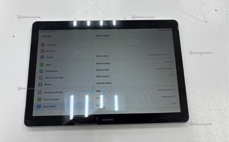 Планшет Huawei Mediapad T3 10 16Gb