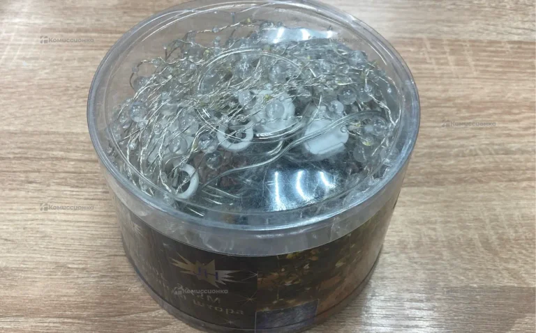 Гирлянда "штора" белая 3х2м